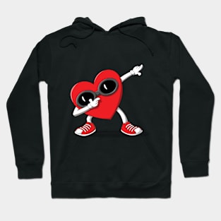 Dabbing Heart Hoodie